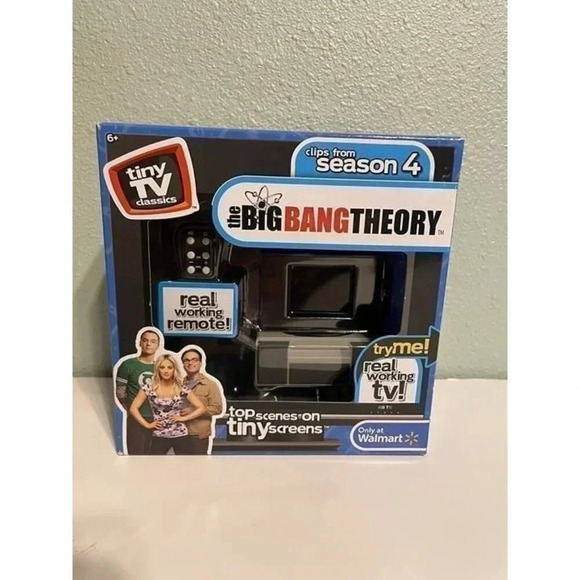 Tiny TV Classics Big Bang Theory Season 4 Sealed New - Picture 2 of 5